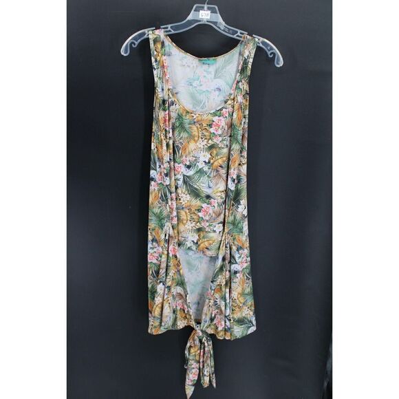 CIA.MARITIMA BEACHWEAR DRESS SWIM COVER UP MEDIUM TANK WITH WRAP WAIST SKIRT - Picture 8 of 10